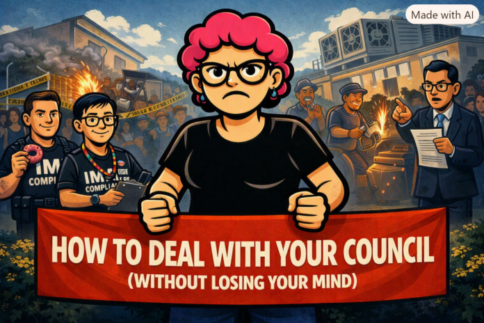 Dealing with your council to get things completed the right way